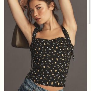 Reformation Ellora top in size 8 (cute cami with shoulder ties)